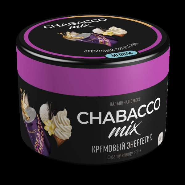Смесь Chabacco Mix Medium Creamy Energy Drink  50 гр в Воркуте