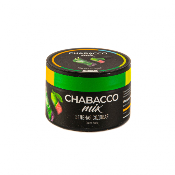 Смесь Chabacco Mix Medium Green Soda  50 гр в Воркуте