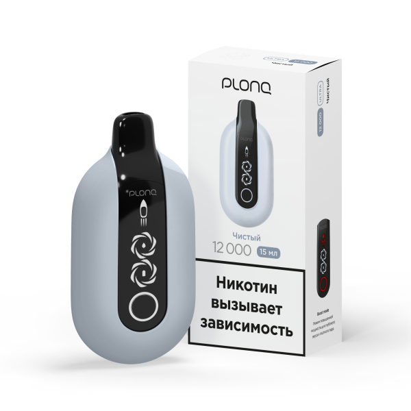 Электронка Plonq Ultra Чистый (12000 Затяжек) 20 Мг в Воркуте