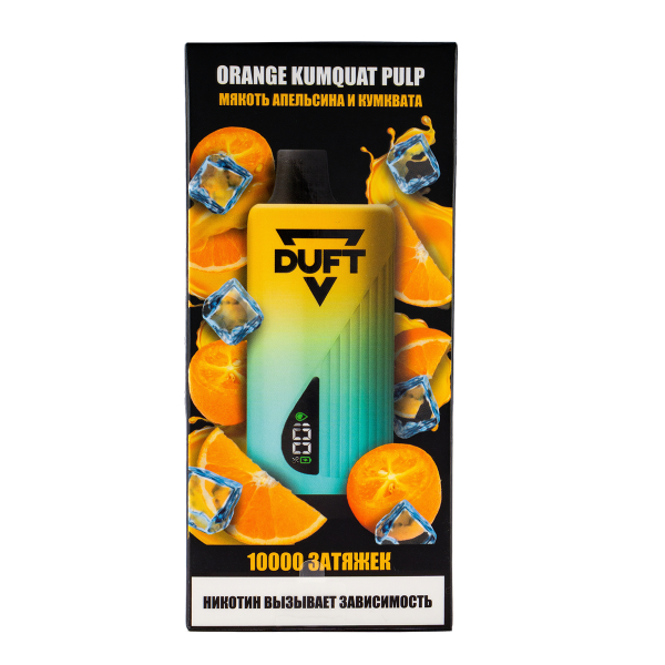 Электронка Duft Orange Kumquat Plup (10000 Затяжек) в Воркуте
