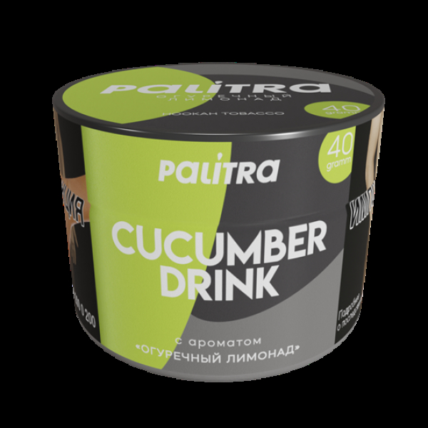 Табак Palitra Cucumber Drink (Огуречный Лимонад)  40 грамм в Воркуте