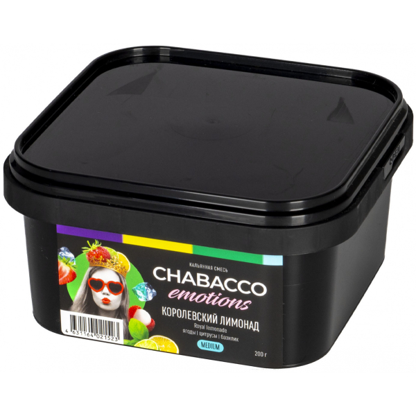 Смесь Chabacco Mix Medium Royal Lemonade  200 гр в Воркуте