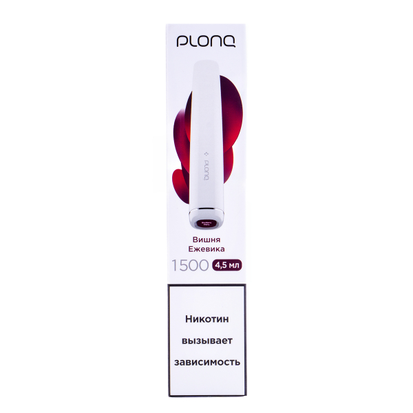 Электронка Plonq Plus Вишня Ежевика (1500 Затяжек) 20 Мг в Воркуте