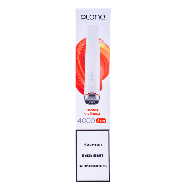 Электронка Plonq Plus Pro Кислая Клубника (4000 Затяжек) 20 Мг в Воркуте