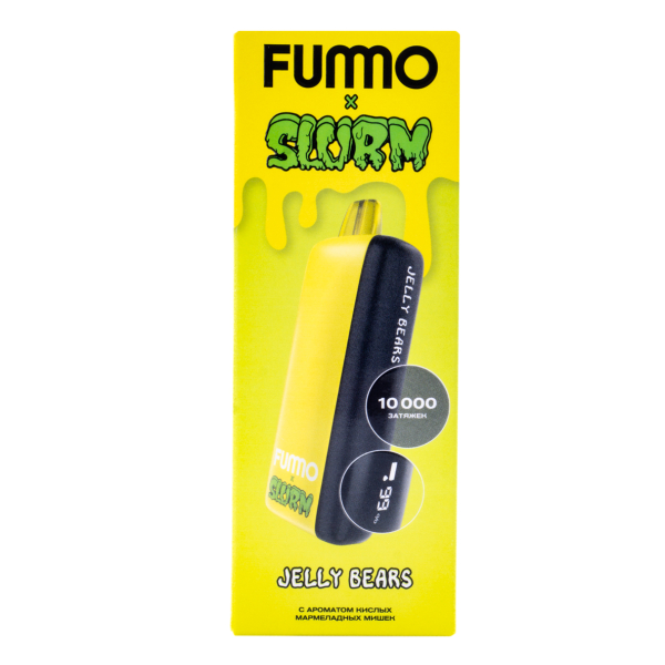 Электронка Fummo Indic Slurm Кислые Мармеладные Мишки (10 000 Затяжек) в Воркуте