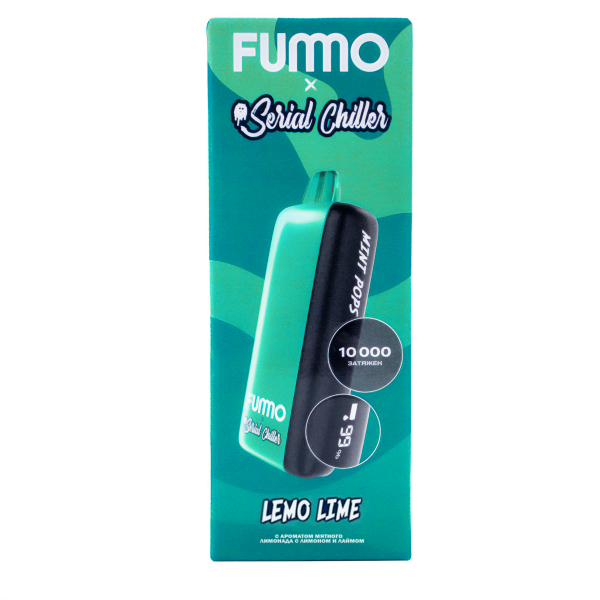 Электронка Fummo Indic Serial Chiller Мятный Лимонад С Лимоном И Лаймом (10 000 Затяжек) в Воркуте