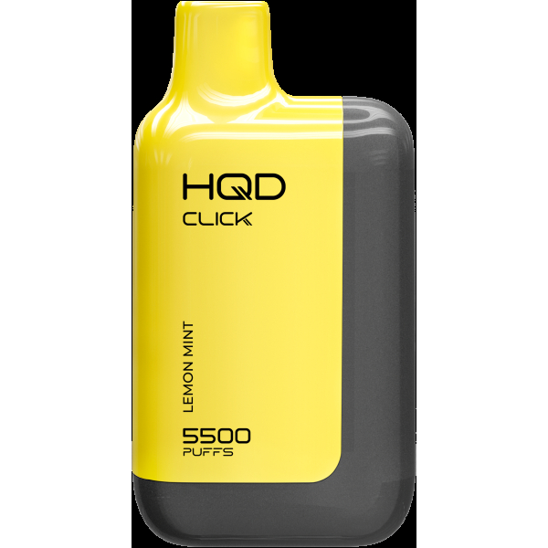 POD-система Hqd Click Устройство + Картридж Лимон Мята (5500 Затяжек) в Воркуте