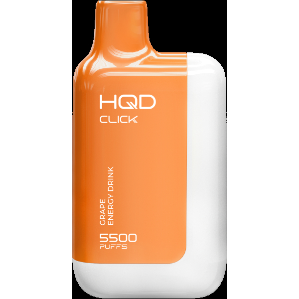 POD-система Hqd Click Устройство + Картридж Виноград Энергетик (5500 Затяжек) в Воркуте