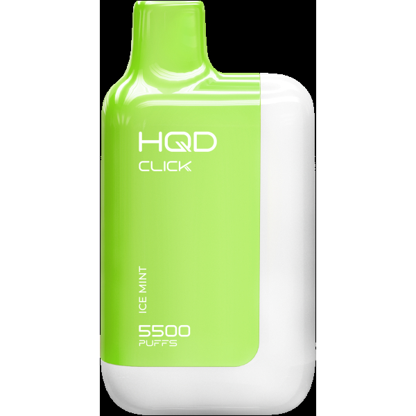 POD-система Hqd Click Устройство + Картридж Сладкая Мята (5500 Затяжек) в Воркуте