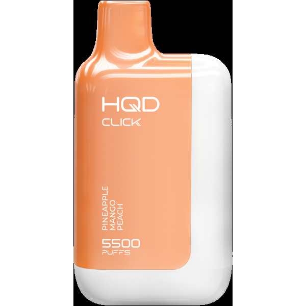 POD-система Hqd Click Устройство + Картридж Ананас Манго Персик (5500 Затяжек) в Воркуте