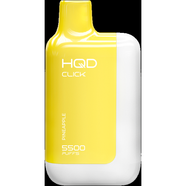 POD-система Hqd Click Устройство + Картридж Ананас (5500 Затяжек) в Воркуте