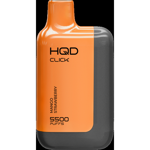 POD-система Hqd Click Устройство + Картридж Манго Клубника (5500 Затяжек) в Воркуте