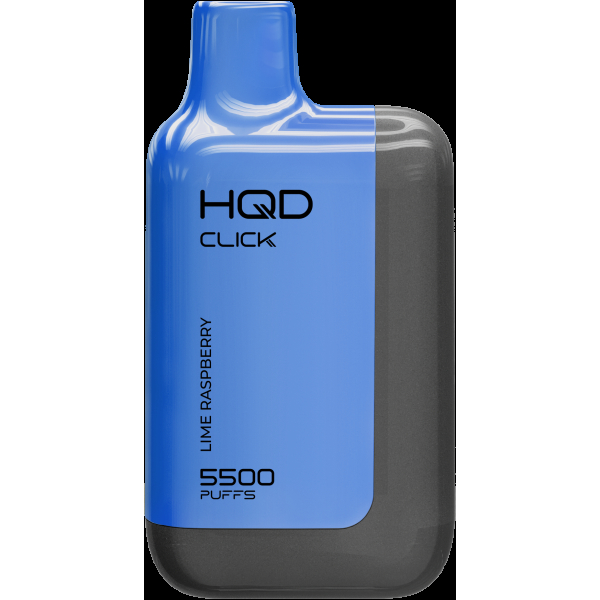 POD-система Hqd Click Устройство + Картридж Лайм Малина (5500 Затяжек) в Воркуте