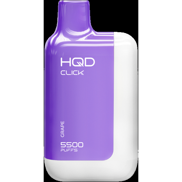 POD-система Hqd Click Устройство + Картридж Виноград (5500 Затяжек) в Воркуте