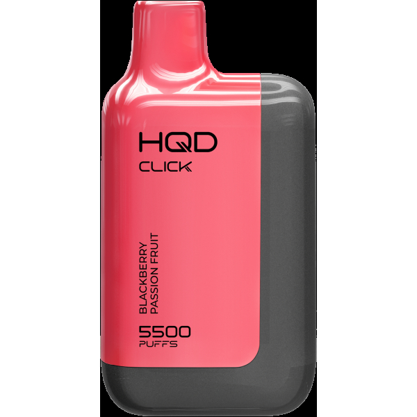 POD-система Hqd Click Устройство + Картридж Ежевика Мараккуйя (5500 Затяжек) в Воркуте
