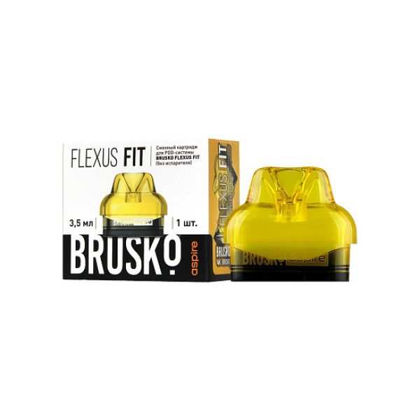 Сменный Картридж Brusko Flexus Fit (Жёлтый) 3,5 Мл, Упак. 1Шт в Воркуте