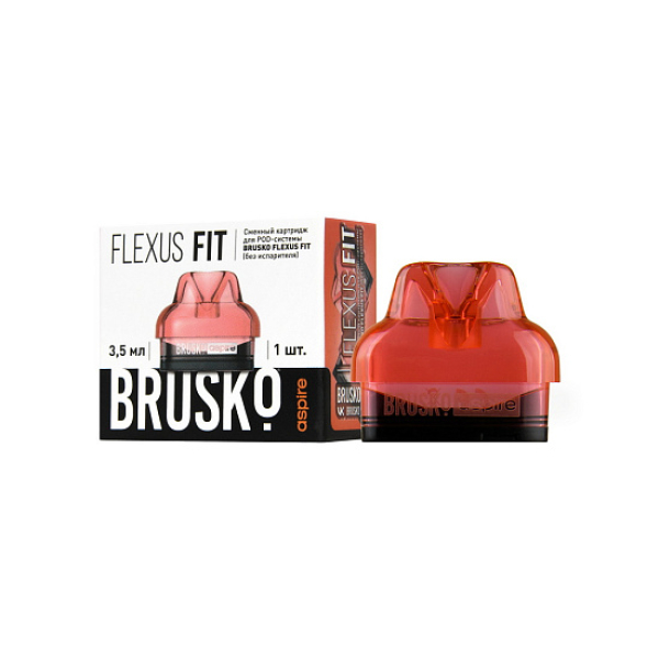 Сменный Картридж Brusko Flexus Fit (Красный) 3,5 Мл, Упак. 1Шт в Воркуте
