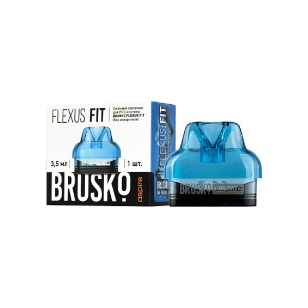 Сменный Картридж Brusko Flexus Fit (Синий) 3,5 Мл, Упак. 1 Шт в Воркуте