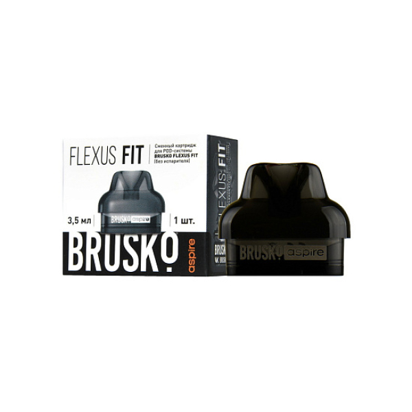 Сменный Картридж Brusko Flexus Fit (Черный) 3,5 Мл, Упак. 1 Шт в Воркуте