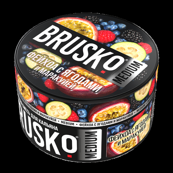 Смесь Brusko Фейхоа С Ягодами И Маракуйей (Medium)  250 гр в Воркуте