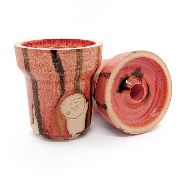 Чаша St Bowls Phunnel Glaze Красная С Полосками в Воркуте