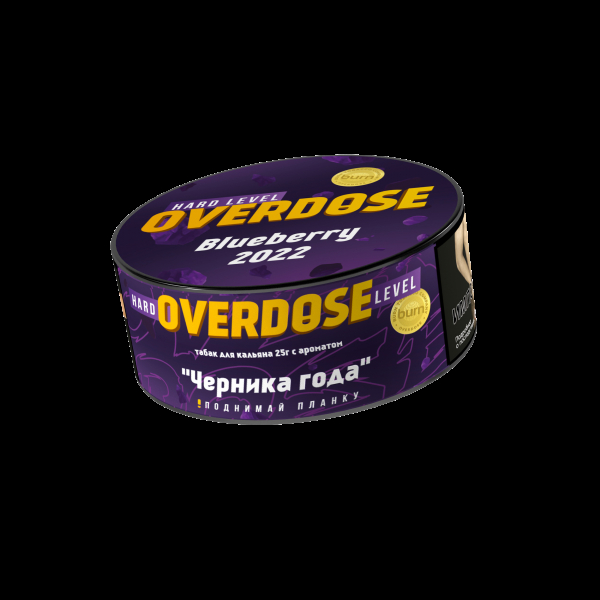Табак Overdose Blueberry 2022  25 грамм в Воркуте