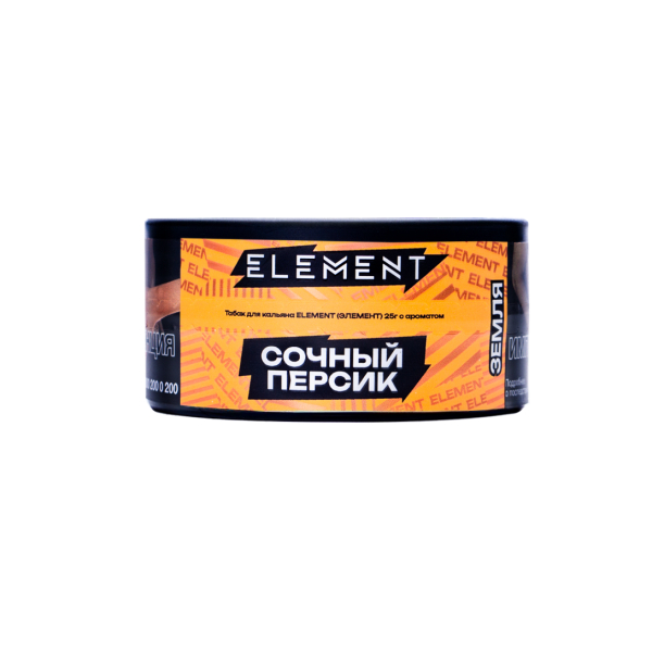 Табак Element Земля Rich Peach 25 грамм в Воркуте