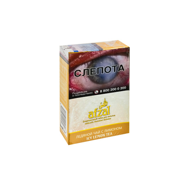 Табак Afzal Icy Lemon Tea 40 грамм  в Воркуте