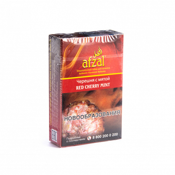 Табак Afzal Red Cherry Mint 40 грамм  в Воркуте