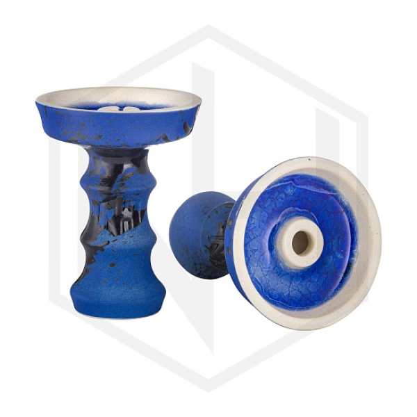 Чаша Nejn Lotus Matt Blue Голубая для кальяна в Воркуте