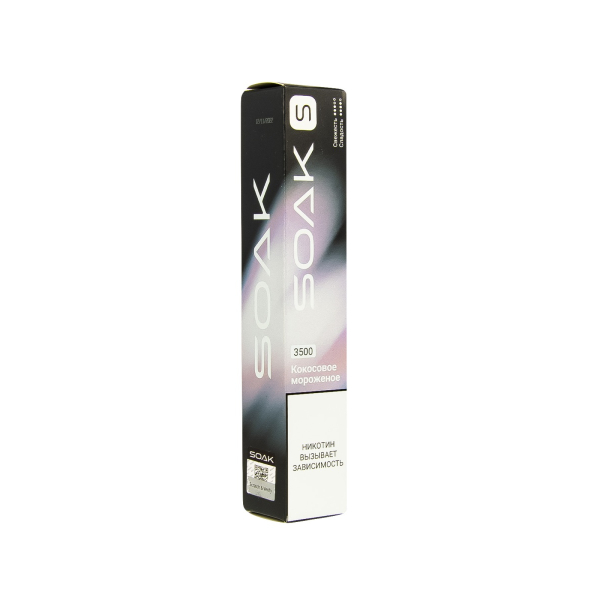 ЭСДН SOAK S Ice Cream Coconut 3500 тяг в Воркуте