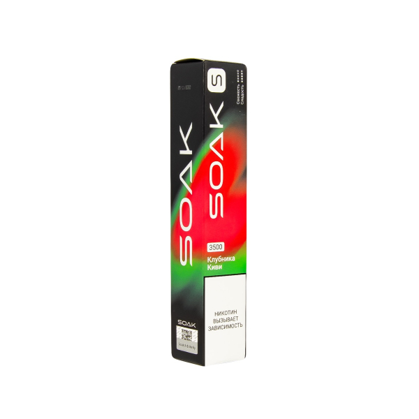 ЭСДН SOAK S Strawberry Kiwi 3500 тяг в Воркуте