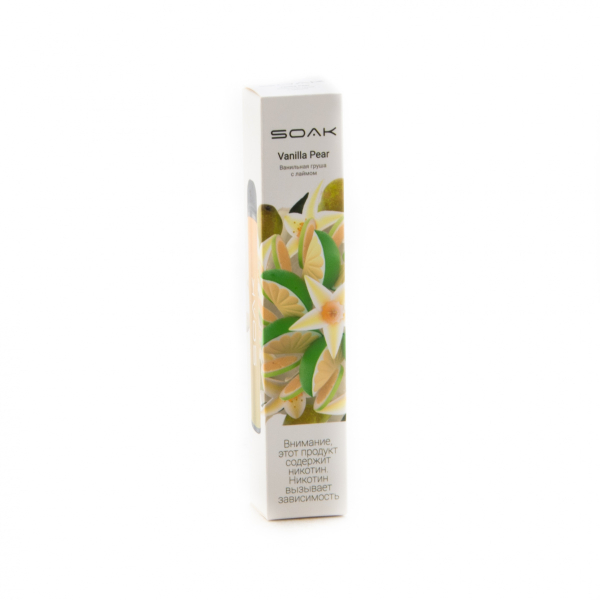 ЭСДН SOAK X Vanilla Pear 2200 тяг в Воркуте