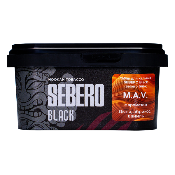 Табак Sebero Black M.a.v. 200 грамм в Воркуте
