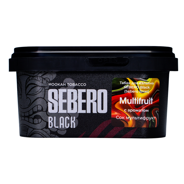 Табак Sebero Black Multifruit 200 грамм в Воркуте