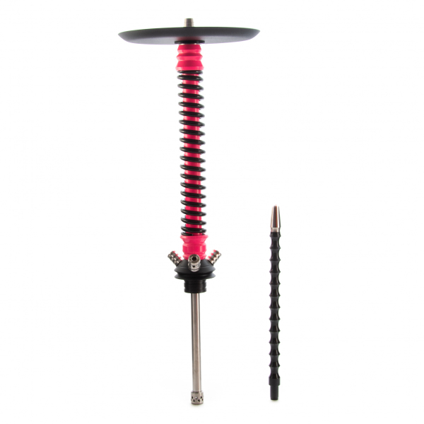 Кальян Mamay Customs Coilovers Розовый  Чёрный  Дино в Воркуте