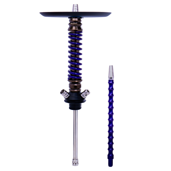 Кальян Mamay Customs Coilovers Mini Бронза Фиолетовый Лак в Воркуте