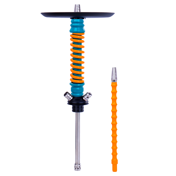 Кальян Mamay Customs Coilovers Mini Морская Волна Оранжевый в Воркуте