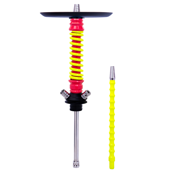 Кальян Mamay Customs Coilovers Mini Розово Жёлтый Флюр в Воркуте
