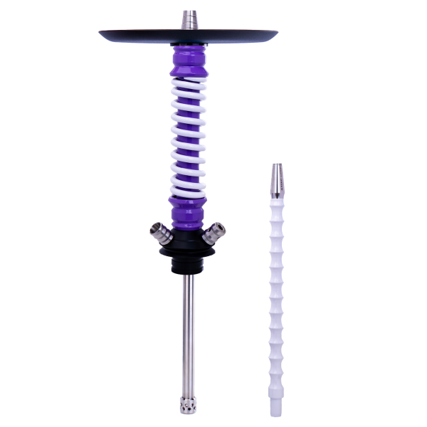 Кальян Mamay Customs Coilovers Mini Сиренево Белый в Воркуте
