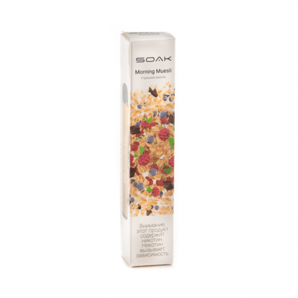 Электронная сигарета Soak X Morning Muesli 2200 в Воркуте
