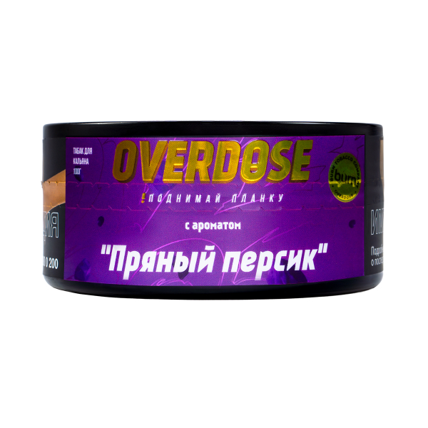 Табак Overdose Kashmir Peach 100 грамм в Воркуте