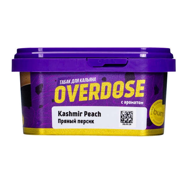 Табак Overdose Kashmir Peach 200 грамм в Воркуте