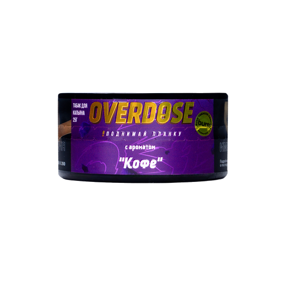 Табак Overdose Coffee 25 грамм в Воркуте