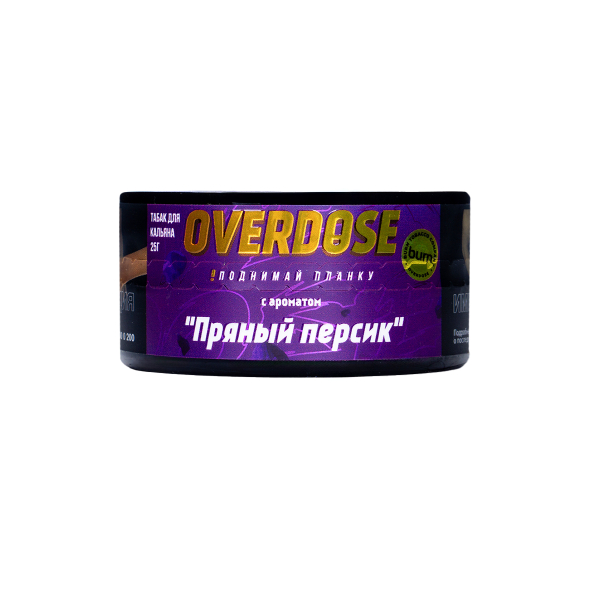 Табак Overdose Kashmir Peach 25 грамм в Воркуте