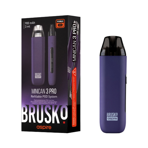 POD-система Brusko Minican 3 Pro фиолетовый в Воркуте