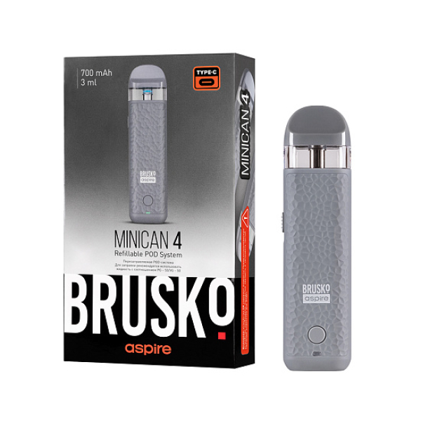 POD-система Brusko Minican 4 Серый в Воркуте