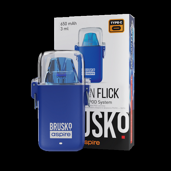 POD-система Brusko Minican Flick Синий в Воркуте