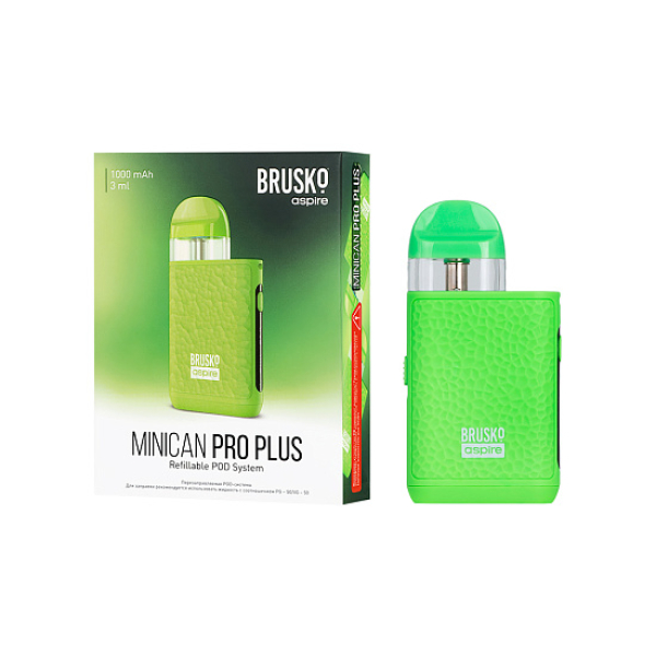 POD-система Brusko Minican Pro Plus Зеленый в Воркуте