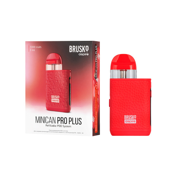 POD-система Brusko Minican Pro Plus Красный в Воркуте
